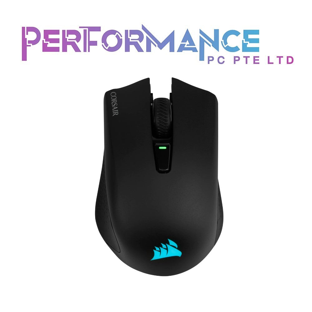 Corsair Harpoon RGB Wireless - Wireless Rechargeable Gaming Mouse with SLIPSTREAM Technology - 10,000 DPI Optical Sensor (2 YEARS WARRANTY BY CONVERGENT SYSTEMS PTE LTD)