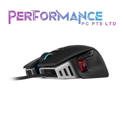 Corsair M65 RGB Elite – Wired FPS and MOBA Gaming Mouse – Adjustable Weight and Balance – Durable Aluminum Frame – 18,000 DPI Optical Sensor , Black (2 YEARS WARRANTY BY CONVERGENT SYSTEMS PTE LTD)