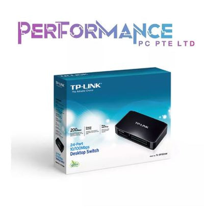 TP-Link TL-SF1024M v1. 0, 24-Port 10/100M Desktop Switch (3 YEARS WARRANTY BY BAN LEONG TECHNOLOGIES PTE LTD)