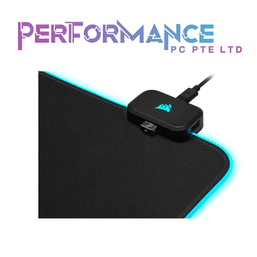 Corsair MM700 RGB Extended Cloth Gaming Mouse Pad (2 YEARS WARRANTY BY CONVERGENT SYSTEMS PTE LTD)