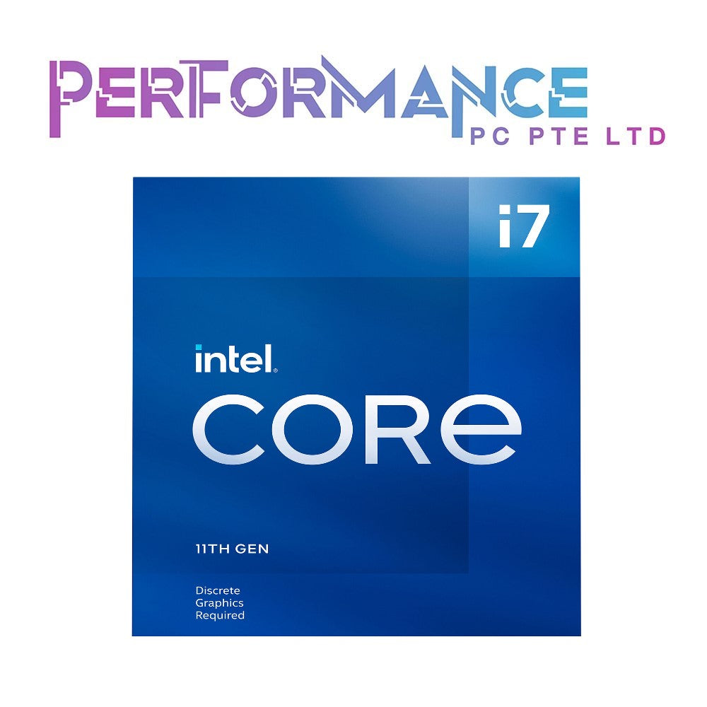 Intel Core i7-11700/i7-11700F Desktop Processor 8 Cores up to 4.9 GHz LGA1200 (Intel® 500 Series & Select 400 Series Chipset) 65W (3 YEARS INTERNATIONAL WARRANTY BY INTEL)