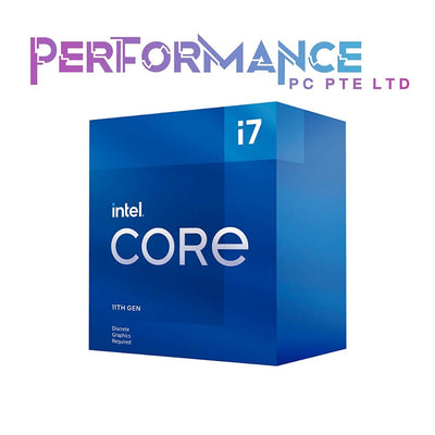 Intel Core i7-11700/i7-11700F Desktop Processor 8 Cores up to 4.9 GHz LGA1200 (Intel® 500 Series & Select 400 Series Chipset) 65W (3 YEARS INTERNATIONAL WARRANTY BY INTEL)