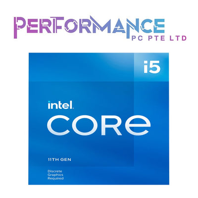 Intel Core i5-11400/i5-11400F Desktop Processor 6 Cores up to 4.4 GHz LGA1200 (Intel® 500 Series & Select 400 Series Chipset) 65W (3 YEARS INTERNATIONAL WARRANTY BY INTEL)