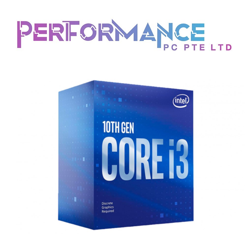 Intel Core i3 10100F 3.6 GHz 4-core 8-thread CPU processor L2 = 1M L3 = 6m 65W LGA 1200 (3 YEARS INTERNATIONAL WARRANTY BY INTEL)