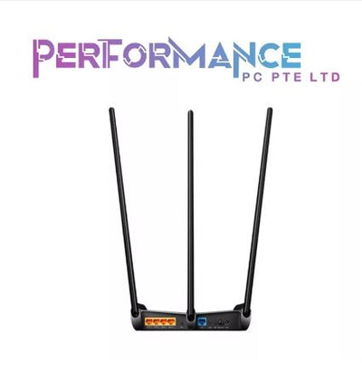 TP-Link TL-WR941HP 450Mbps High-Power Wireless Router | Three Detachable 9 dBi High-Gain Antennas | N450 Wall Penetrating Wi-Fi WiFi (3 YEARS WARRANTY BY BAN LEONG TECHNOLOGIES PTE LTD)