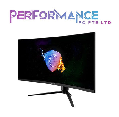 MSI MAG342CQPV 34 Inch UWQHD 3440 x 1440 (2K) 100Hz, 1ms, HDMI, DisplayPort, VA LED Panel, Curved Gaming Monitor (3 YEARS WARRANTY BY CORBELL TECHNOLOGY PTE LTD)