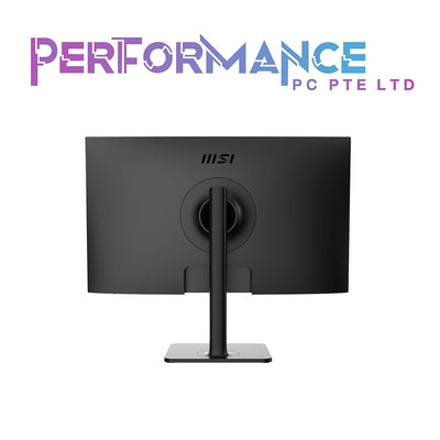 MSI Modern MD272P/MD272PW Black/White IPS monitor, KVM, 27 Inch, 1920 x 1080 FHD, 75 Hz, 5 ms, HDMI, DisplayPort, USB-C, speakers (3 YEARS WARRANTY BY CORBELL TECHNOLOGY PTE LTD)