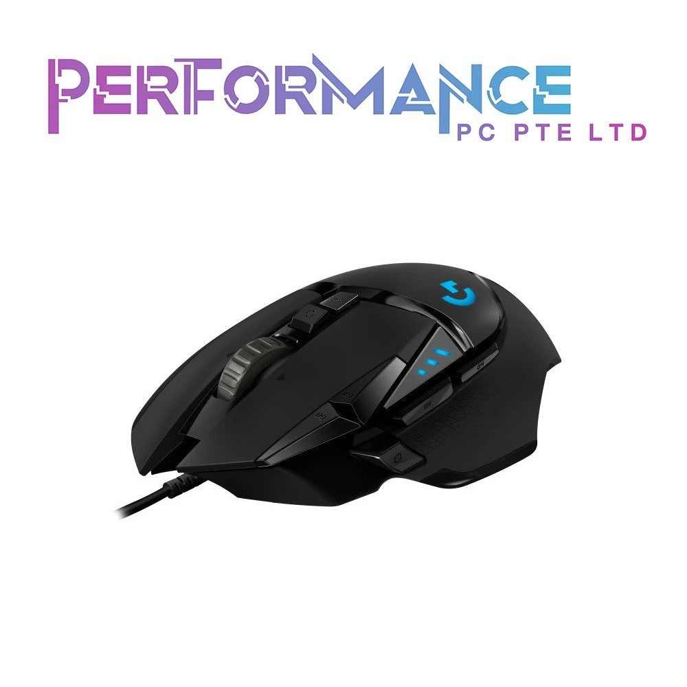 LOGITECH G502 Hero Gaming Mouse Hero 25k Sensor (2 YEARS WARRANTY BY BAN LEONG TECHNOLOGIES PTE LTD)