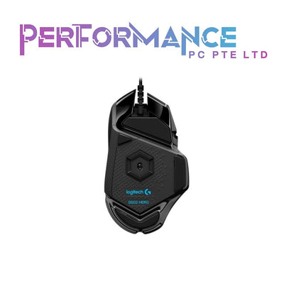 LOGITECH G502 Hero Gaming Mouse Hero 25k Sensor (2 YEARS WARRANTY BY BAN LEONG TECHNOLOGIES PTE LTD)