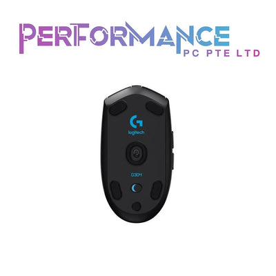 Logitech G304 LIGHSTPEED Wireless Gaming Mouse White/Black , Hero 12K Sensor, 12,000 DPI, Lightweight, 6 Programmable Buttons, 250h Battery Life, On-Board Memory (2 YEARS WARRANTY BY BAN LEONG TECHNOLOGIES PTE LTD)