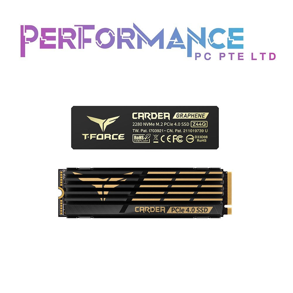 TEAMGROUP T-FORCE CARDEA Z44Q 2TB M.2 PCIe SSD (5 YEARS WARRANTY BY AVERTEK ENTERPRISES PTE LTD)