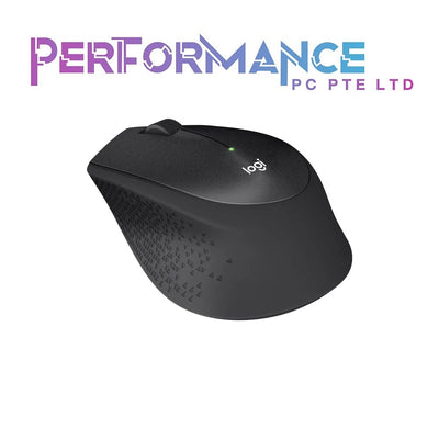 Logitech M331 Silent Plus Wireless Mouse 2.4GHZ Connection 1000DPI Black/Blue/Red (1 YEAR WARRANTY BY BAN LEONG TECHNOLOGIES PTE LTD)