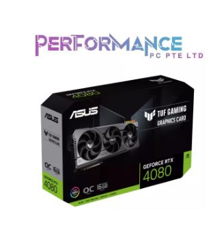 ASUS TUF Gaming GeForce RTX 4080 RTX4080 16GB GDDR6X OC Edition/Non OC Edition Graphics Card (3 YEARS WARRANTY BY AVERTEK ENTERPRISES PTE LTD)