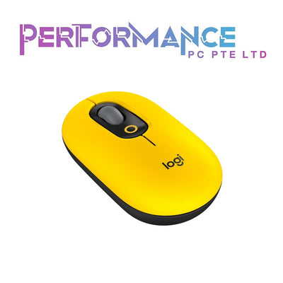 Logitech POP Wireless Mouse with Emoji, Pop Mouse - Blast Yellow/Daydream Mint/Heartbreaker Rose (1 YEAR WARRANTY BY BAN LEONG TECHNOLOGIES PTE LTD)