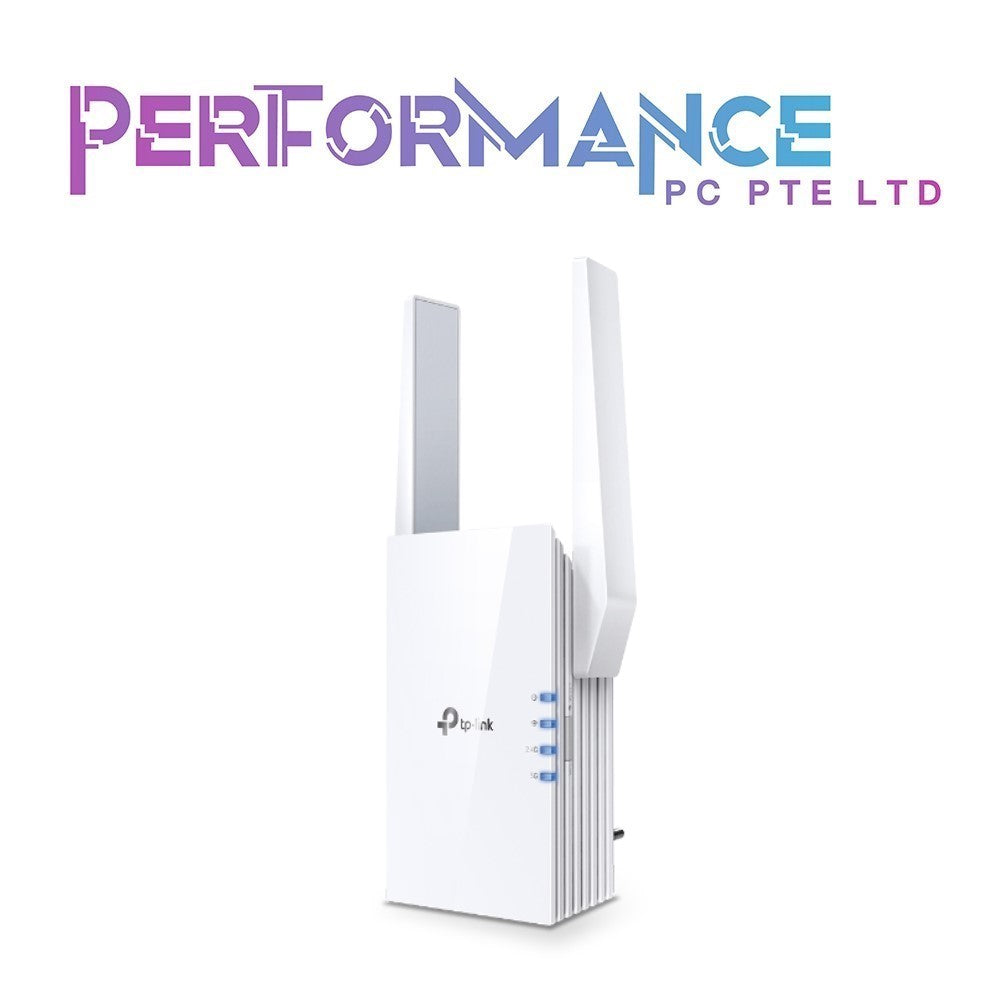 TP-Link AX1800 WiFi 6 Extender(RE605X)-Internet Booster, Covers up to 1500 sq.ft and 30 Devices,Dual Band Repeater up to 1.8Gbps Speed, AP Mode, Gigabit Port (3 YEARS WARRANTY BY BAN LEONG TECHNOLOGIES PTE LTD)