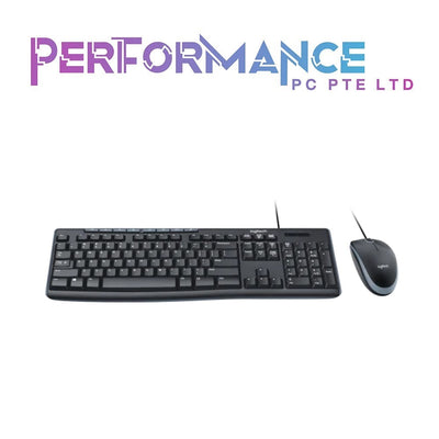 Logitech Media Combo MK200 Full-Size Keyboard and High-Definition Optical Mouse (3 YEARS WARRANTY BY BAN LEONG TECHNOLOGIES PTE LTD)