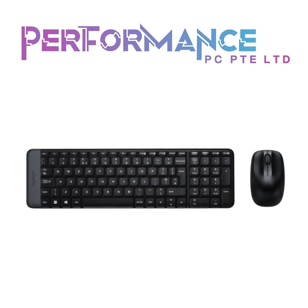 Logitech MK295 Wireless Mouse & Keyboard Combo with SilentTouch Technology, Full Numpad, Advanced Optical Tracking, Lag-Free Wireless, 90% Less Noise - Graphite (2 YEARS WARRANTY BY BAN LEONG TECHNOLOGIES PTE LTD)