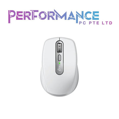 Logitech MX Anywhere 3 for Mac – Compact Performance Mouse, Wireless, Ultrafast Magnetic Scrolling, Any Surface, 4000DPI Sensor, Custom Buttons, USB-C, Bluetooth, Apple Mac, iPad, Windows ，Pale Grey (1 YEAR WARRANTY BY BAN LEONG TECHNOLOGIES PTE LTD)