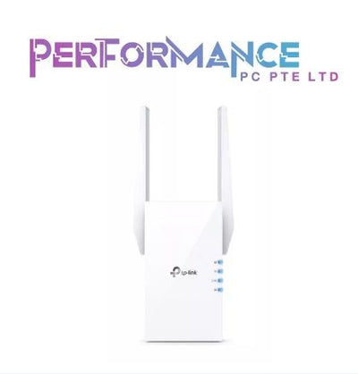 TP-Link AX1800 WiFi 6 Extender(RE605X)-Internet Booster, Covers up to 1500 sq.ft and 30 Devices,Dual Band Repeater up to 1.8Gbps Speed, AP Mode, Gigabit Port (3 YEARS WARRANTY BY BAN LEONG TECHNOLOGIES PTE LTD)