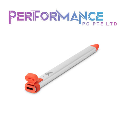 Logitech Crayon Digital Pencil For iPad 18/19", Orange (1 YEAR WARRANTY BY BAN LEONG TECHNOLOGIES PTE LTD)