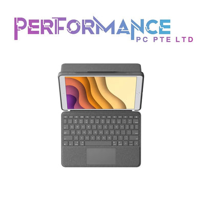 LOGI COMBO TOUCH KB CASE IPAD AIR 10.9" 4/5 GEN/IPAD PRO 11" 1/2/3 GEN/IPAD PRO 12.9" 5TH GEN (1 YEAR WARRANTY BY BAN LEONG TECHNOLOGIES PTE LTD)