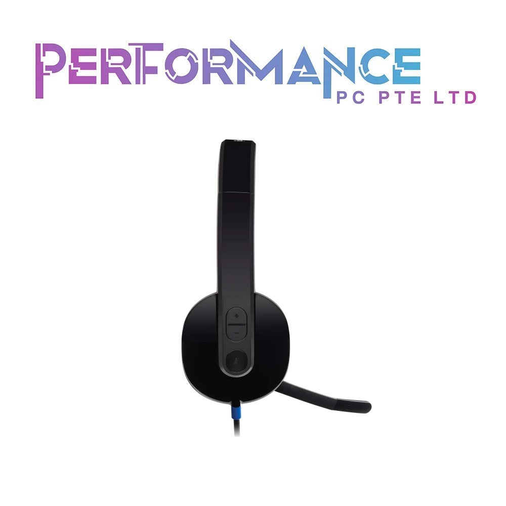 Logitech High-performance USB Headset H540 for Windows and Mac, Skype Certified (2 YEARS WARRANTY BY BAN LEONG TECHNOLOGIES PTE LTD)