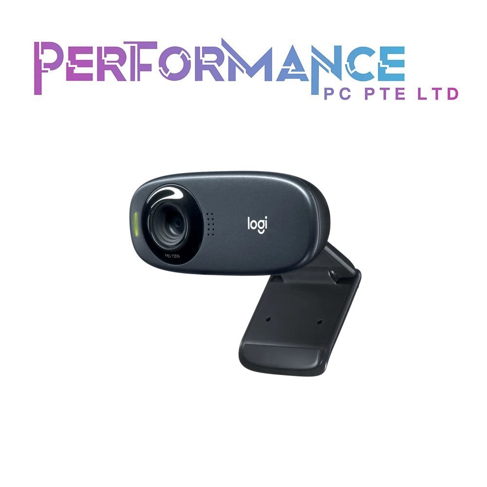 Logitech HD Webcam C310, Standard Packaging - Black (2 YEARS WARRANTY BY BAN LEONG TECHNOLOGIES PTE LTD)