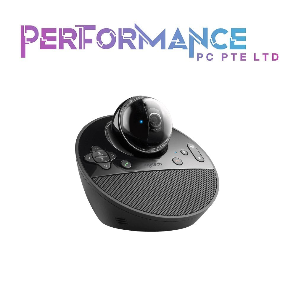 Logitech Conference Video Conference Webcam, HD 1080p Camera with Built-In Speakerphone (2 YEARS WARRANTY BY BAN LEONG TECHNOLOGIES PTE LTD)