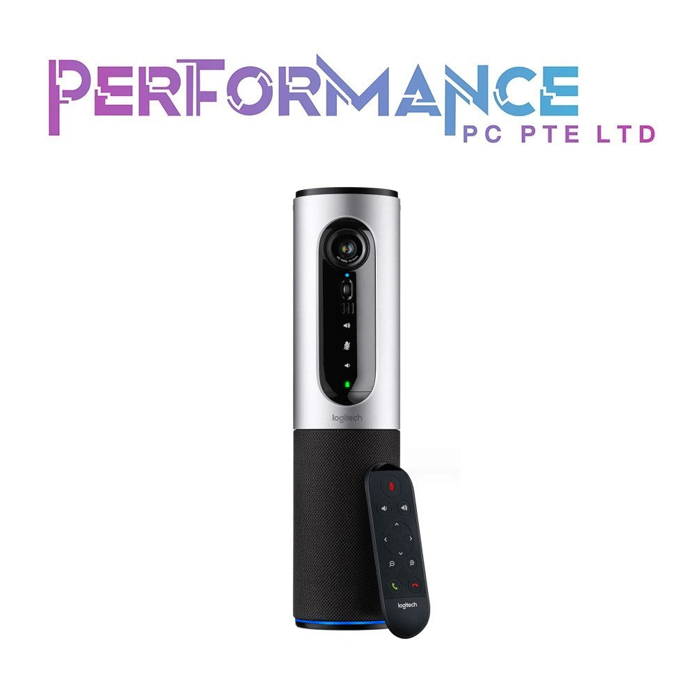 Logitech ConferenceCam Connect All-in-One Video Collaboration Solution for Small Groups – Full HD 1080p Video, USB and Bluetooth Speakerphone, Plug-and-Play (2 YEARS WARRANTY BY BAN LEONG TECHNOLOGIES PTE LTD)