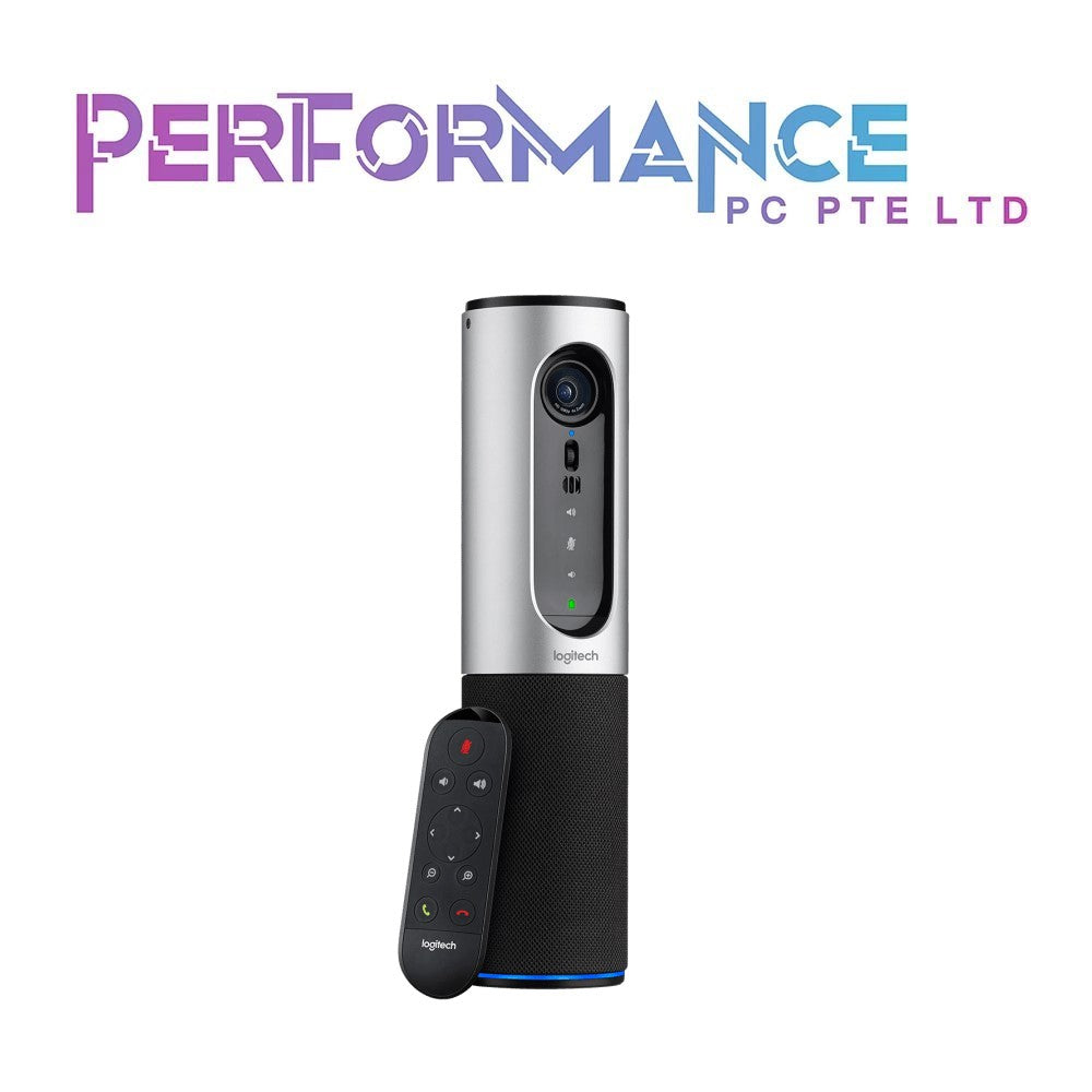 Logitech ConferenceCam Connect All-in-One Video Collaboration Solution for Small Groups – Full HD 1080p Video, USB and Bluetooth Speakerphone, Plug-and-Play (2 YEARS WARRANTY BY BAN LEONG TECHNOLOGIES PTE LTD)