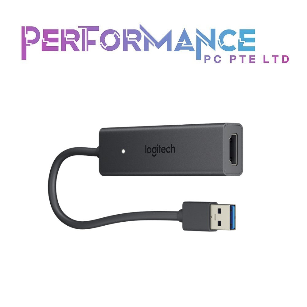 Logitech Screen Share Conference Room HDMI Adapter for Laptops (2 YEARS WARRANTY BY BAN LEONG TECHNOLOGIES PTE LTD)