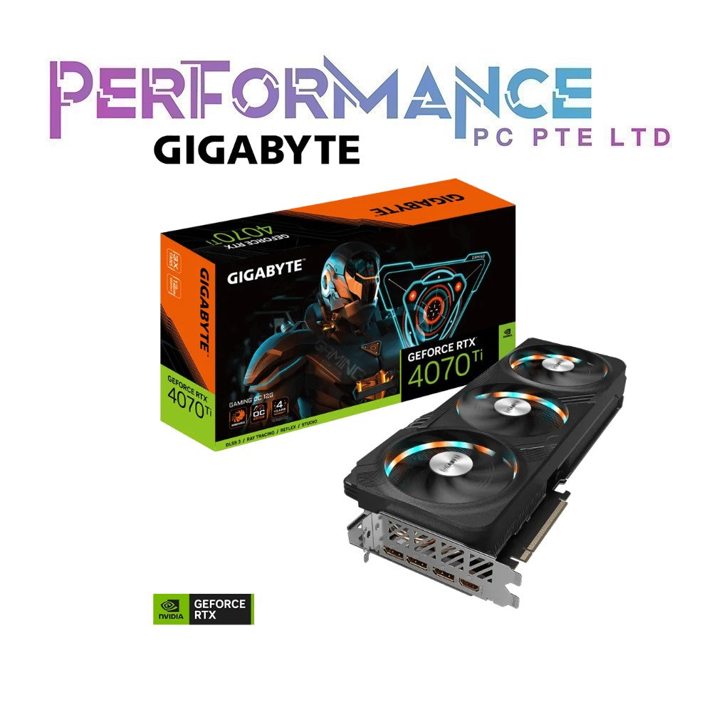 GIGABYTE GeForce RTX 4070Ti RTX4070TI RTX4070 TI RTX 4070TI RTX 4070 TI GAMING OC 12G GDDR6X (3 YEARS WARRANTY CDL TRADING PTE LTD)