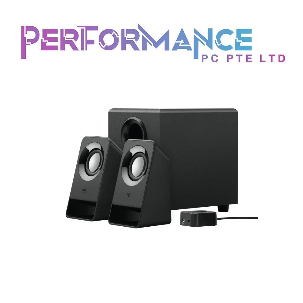 Logitech Multimedia 2.1 Speakers Z213 for PC and Mobile Devices (1 YEAR WARRANTY BY BAN LEONG TECHNOLOGIES PTE LTD)