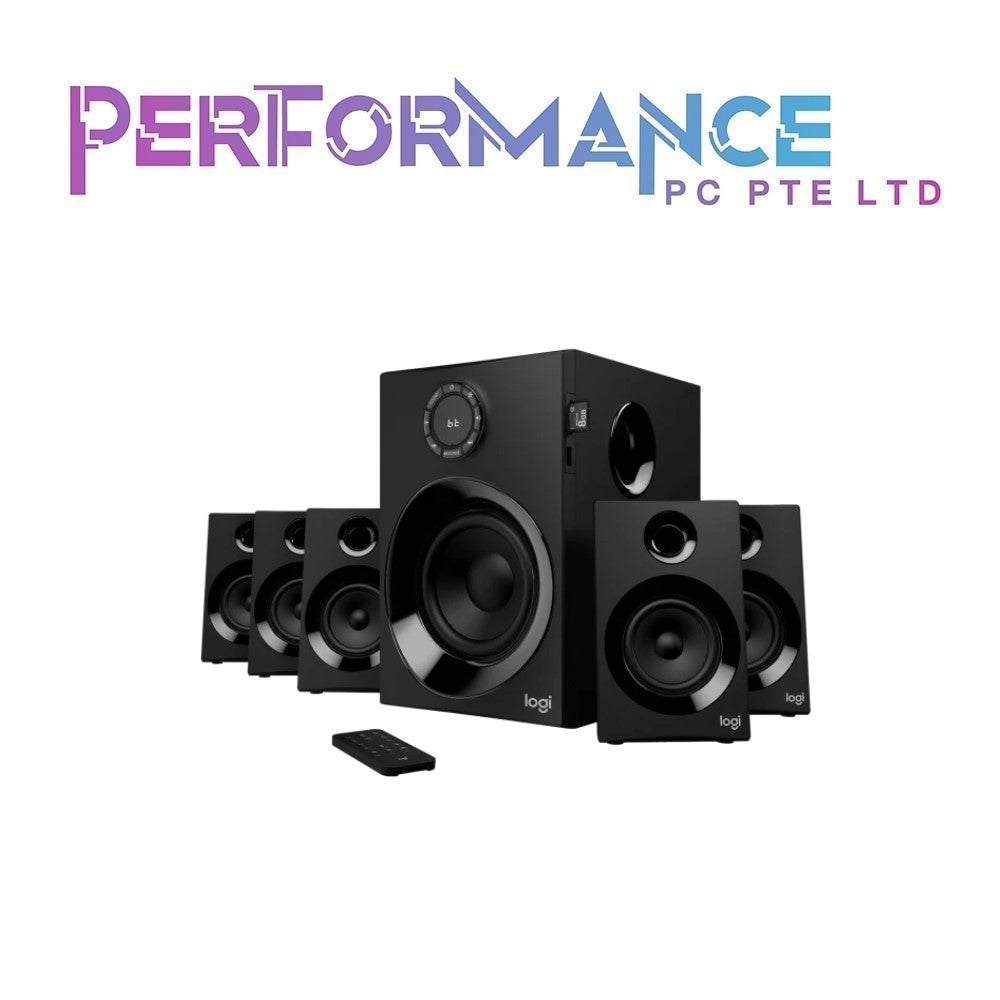 Logitech Z607 160W Wireless Bluetooth 5.1 Surround Speaker System w/Subwoofer (1 YEAR WARRANTY BY BAN LEONG TECHNOLOGIES PTE LTD)