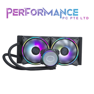 Cooler Master MasterLiquid ML240/ML360 Illusion Close-Loop AIO CPU Liquid Cooler, Translucent Dome, 3rd Gen Dual Chamber Pump, 240 Radiator, Double/Triple MF120 Halo PWM for AMD Ryzen/Intel (3 YEARS WARRANTY BY BAN LEONG TECHNOLOGIES PTE LTD)