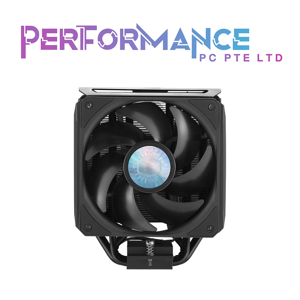 Cooler Master MasterAir MA612 Stealth Non ARGB/ARGB CPU Air Cooler - Push-Pull SickleFlow 120 V2 ARGB Fans, 6 Heat Pipe Array, Unlimited RAM Clearance, Controller Included - Universal Socket Compatibility (5 YEARS WARRANTY BY BAN LEONG TECHNOLOGIES PTE LT