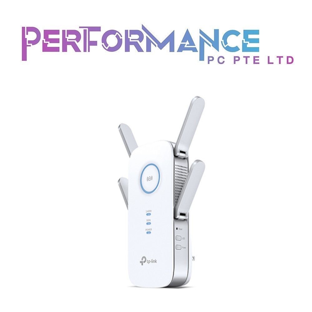 TP-Link AC2600 WiFi Extender(RE650), Up to 2600Mbps, Dual Band WiFi Range Extender, Gigabit port, Internet Booster, Repeater, Access Point,4x4 MU-MIMO (3 YEARS WARRANTY BY BAN LEONG TECHNOLOGIES PTE LTD)