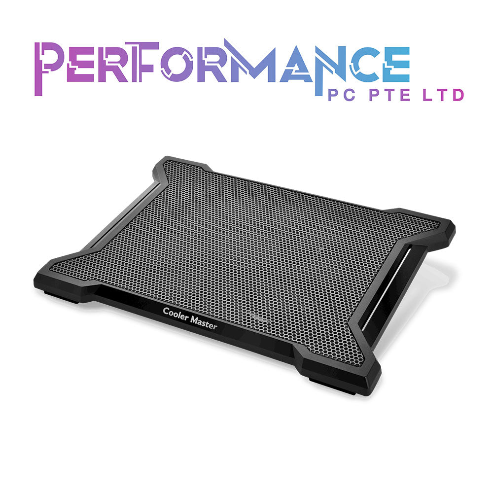 Cooler Master NotePal X-Slim II Laptop Cooling Pad 'Silent 200mm Fan, Egonomic Design, Supports up to 15.6" laptops (2 YEARS WARRANTY BY BAN LEONG TECHNOLOGIES PTE LTD)