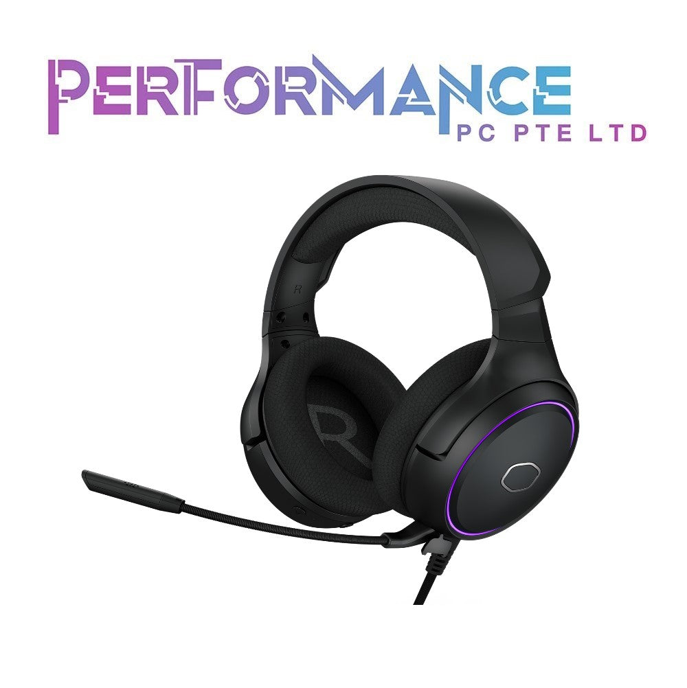 Cooler Master MH650 Gaming Headset with RGB Illumination, Virtual 7.1 Surround Sound, Omnidirectional Mic, and USB Connectivity (2 YEARS WARRANTY BY BAN LEONG TECHNOLOGIES PTE LTD)