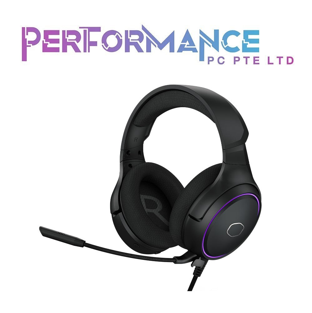 Cooler Master MH650 Gaming Headset with RGB Illumination, Virtual 7.1 Surround Sound, Omnidirectional Mic, and USB Connectivity (2 YEARS WARRANTY BY BAN LEONG TECHNOLOGIES PTE LTD)