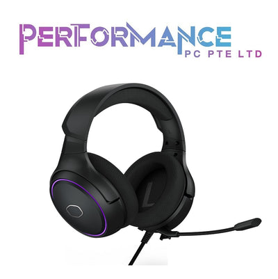 Cooler Master MH650 Gaming Headset with RGB Illumination, Virtual 7.1 Surround Sound, Omnidirectional Mic, and USB Connectivity (2 YEARS WARRANTY BY BAN LEONG TECHNOLOGIES PTE LTD)