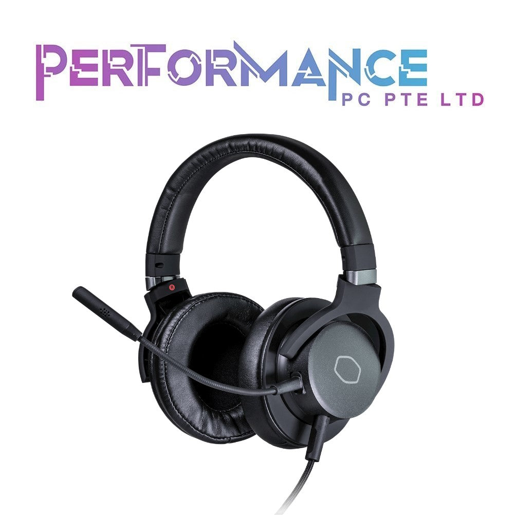 Cooler Master MH-752 Gaming Headset with Virtual 7.1 Surround Sound, Plush Earcups, and Omni-Directional Boom Mic Black (2 YEARS WARRANTY BY BAN LEONG TECHNOLOGIES PTE LTD)