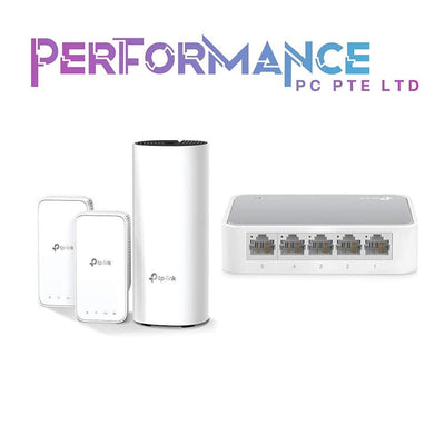 TP-Link Deco Mesh WiFi System(Deco M3) –Up to 4,500 sq.ft Whole Home Coverage, Replaces WiFi Router/Extender, Plug-in Design, Works with Alexa, 3-Pack (3 YEARS WARRANTY BY BAN LEONG TECHNOLOGIES PTE LTD)