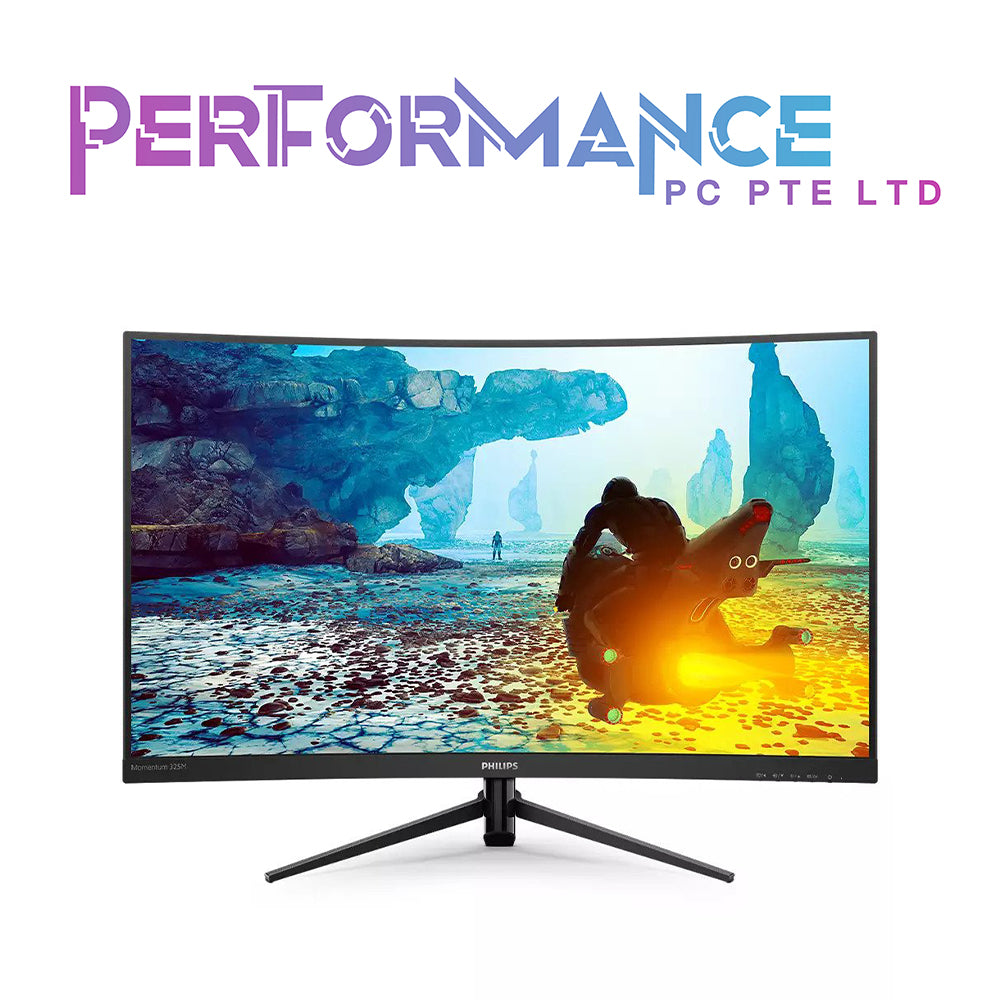 PHILIPS 325M8C 31.5 inch/32 inch / Curved QHD Monitor (144Hz / 2560x1440 / 2K / AMD FreeSync / VA panel / HDMIx2 + DP / Audio Out (3 YEARS WARRANTY BY CORBELL TECHNOLOGY PTE LTD)