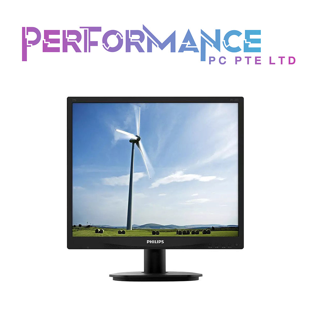PHILIPS 19S4QAB VGA, DVI, 5:4, SmartImage, Truvision, Speaker, IPS Monitor (3 YEARS WARRANTY BY CORBELL TECHNOLOGY PTE LTD)