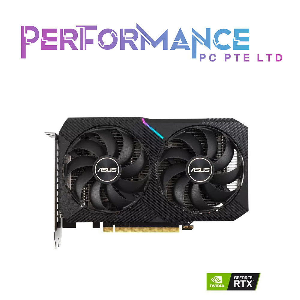 ASUS Dual GeForce RTX 3060 V2 OC Edition 12GB GDDR6 Graphics Card (3 YEARS WARRANTY BY AVERTEK ENTERPRISES PTE LTD)