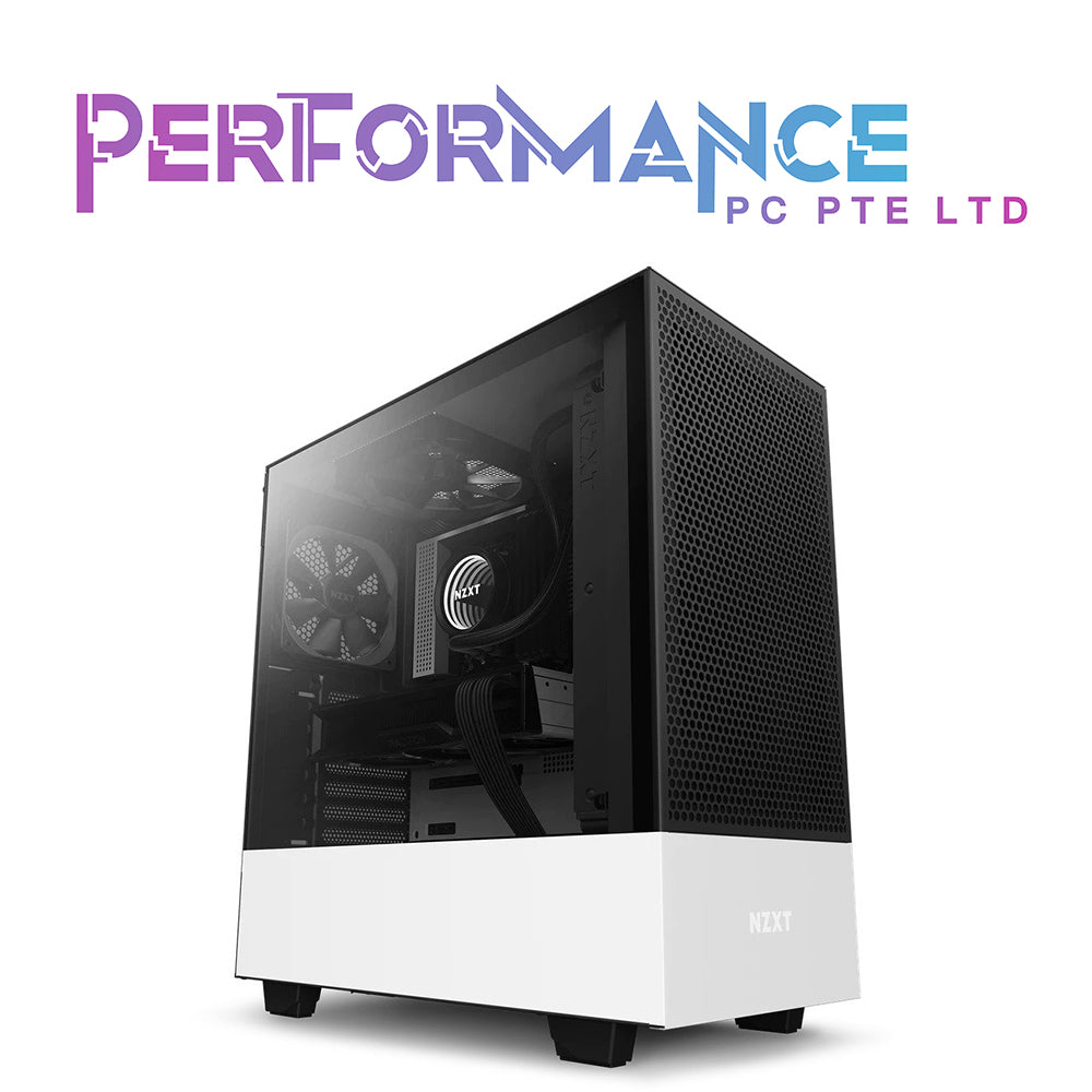 NZXT H510 Flow White/Black CASE (2 YEARS WARRANTY BY TECH DYNAMIC PTE LTD)