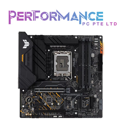 ASUS TUF GAMING B660M-PLUS D4 Intel B660 (LGA 1700) mATX motherboard, 10+1 DrMOS Power stages, PCIe 5.0 support, Dual PCIe 4.0 M.2 Slots (3 YEARS WARRANTY BY AVERTEK ENTERPRISES PTE LTD)