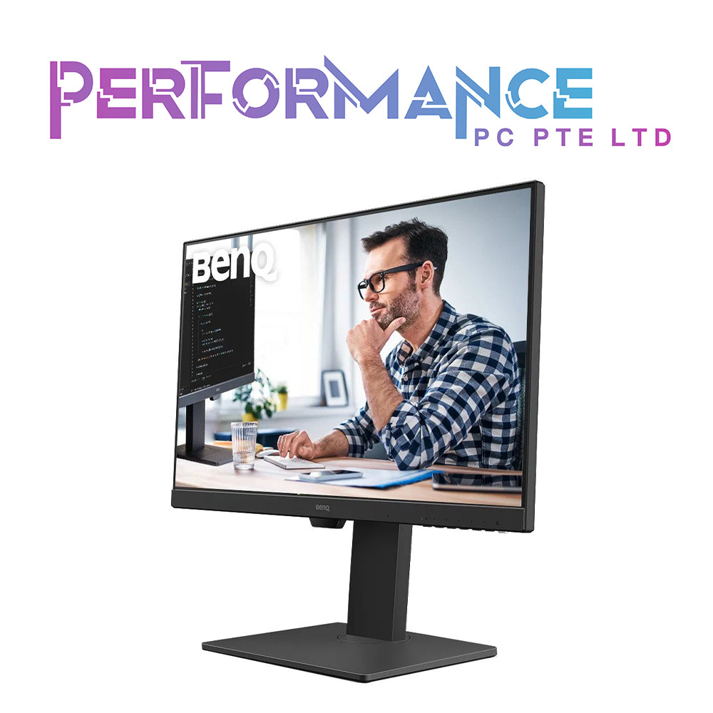 BenQ GW2485TC/GW2785TC 24"/27" FHD 1080p 75Hz USB-C Height Adjustable IPS Monitor with Built-In Microphone & Brightness Intelligence Tech (3 YEARS WARRANTY BY TECH DYNAMIC PTE LTD)