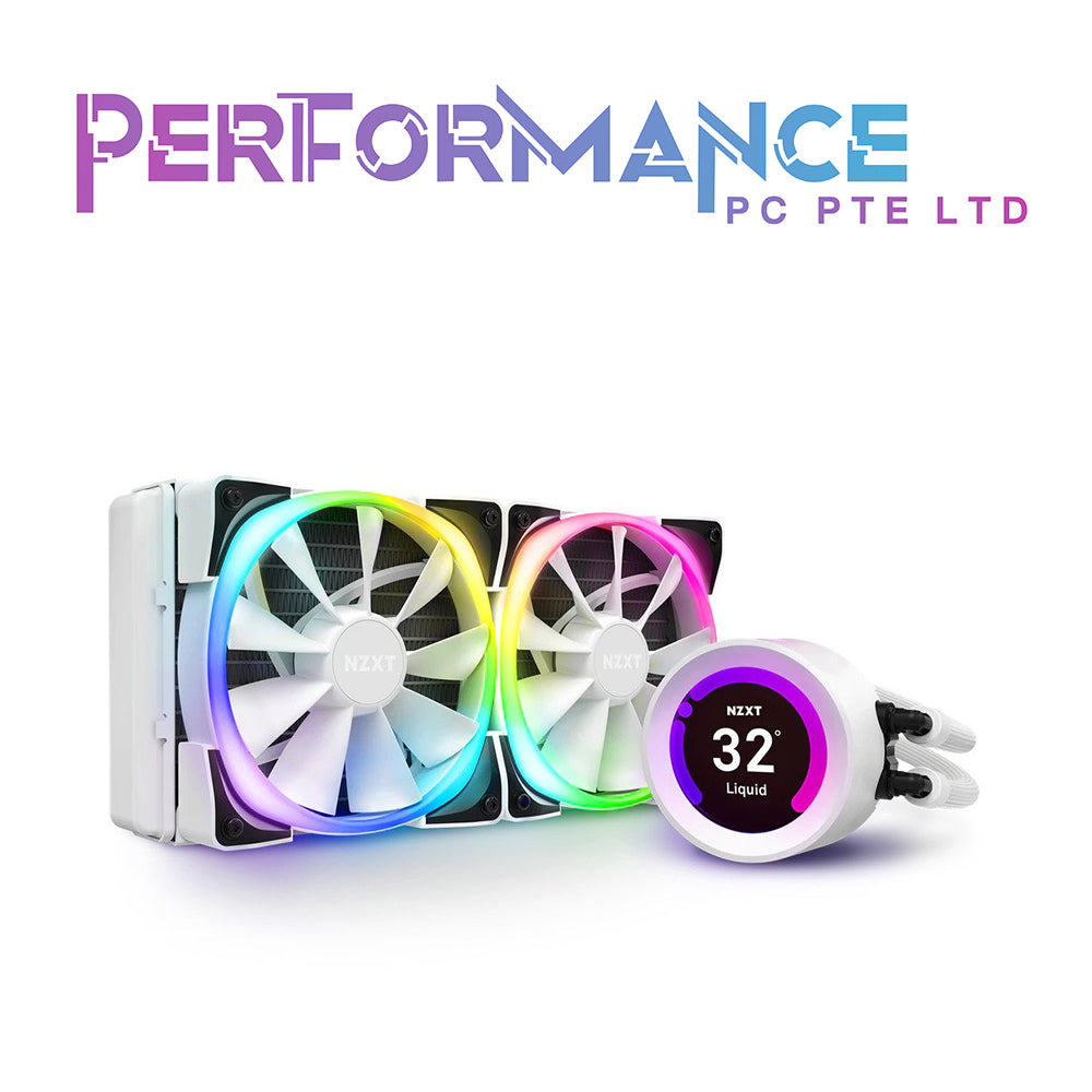 NZXT Kraken Z53 RGB White/Black AIO CPU COOLER (6 YEARS WARRANTY BY TECH DYNAMIC PTE LTD)